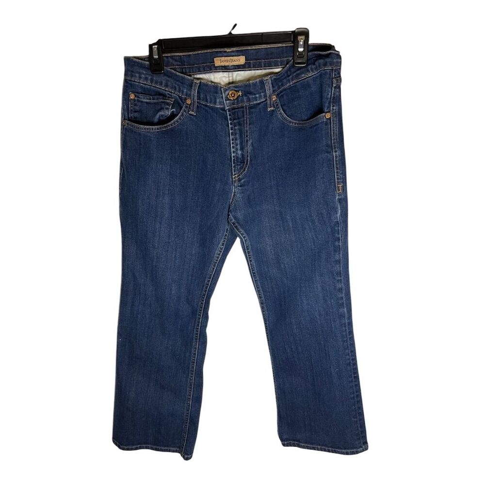 James Jeans Women's Bootcut Jeans Plus Size 34 Blue Medium Wash Relaxed …